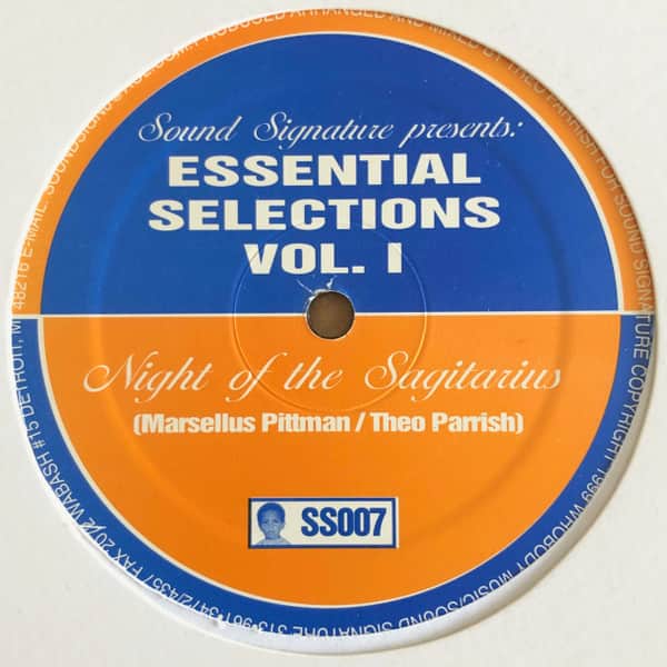 Marsellus Pittman & Theo Parrish - Essential Selections Vol. 1