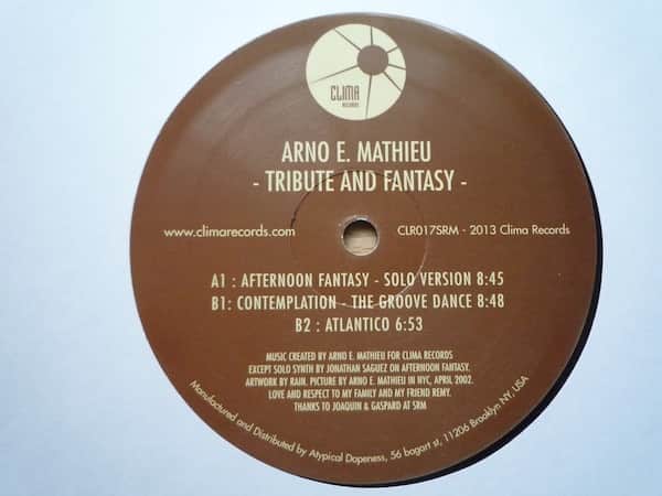 Arno E. Mathieu - Tribute And Fantasy