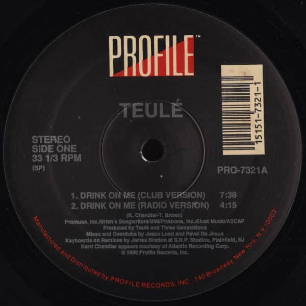 Teulé - Drink On Me