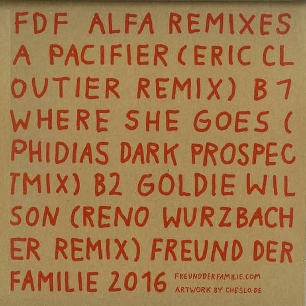 Freund der Familie - Alfa Remixes #3