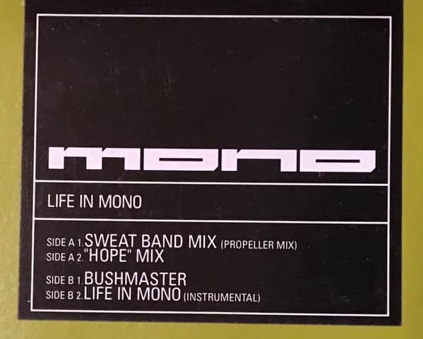Mono - Life In Mono