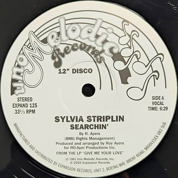 Sylvia Striplin - Searchin'