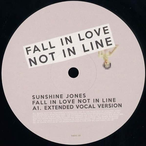 Sunshine Jones - Fall In Love Not In Line
