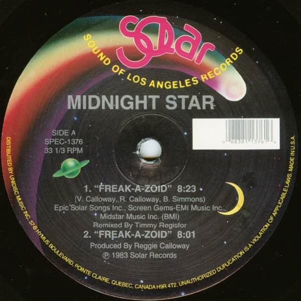Midnight Star - Freak-A-Zoid / Operator / No Parking On The Dance Floor