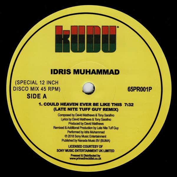 Idris Muhammad - Could Heaven Ever Be Like This