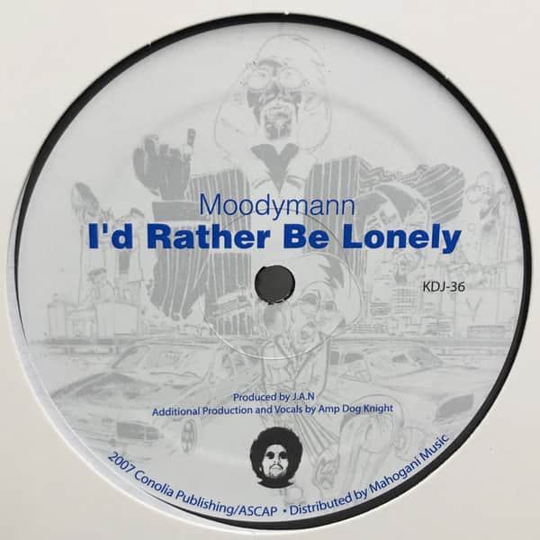 Moodymann - I'd Rather Be Lonely