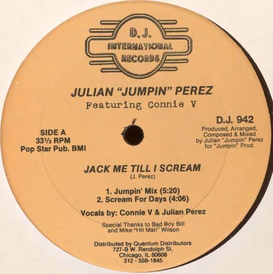 Julian "Jumpin" Perez & Connie V - Jack Me Till I Scream