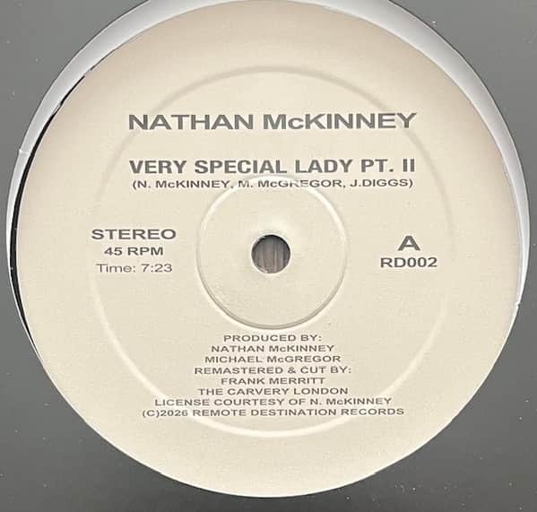 Nathan McKinney - Very Special Lady Pt. II