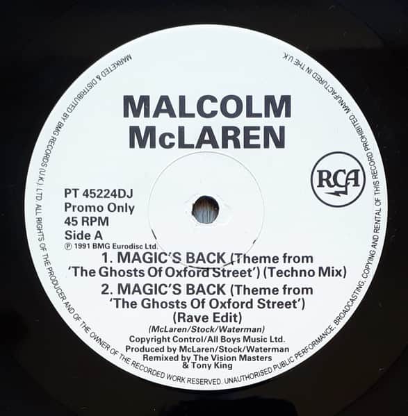 Malcolm McLaren - Magic's Back (Theme From 'The Ghosts Of Oxford Street')