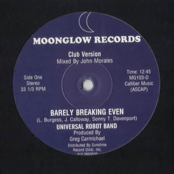 Universal Robot Band - Barely Breaking Even
