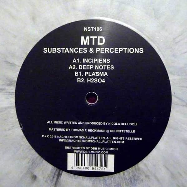 MTD - Substances & Perceptions