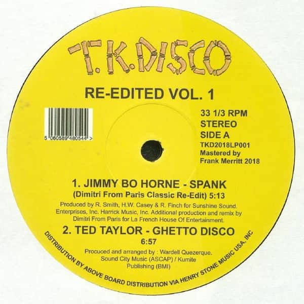 Various - T.K.Disco Re-Edited Vol.1