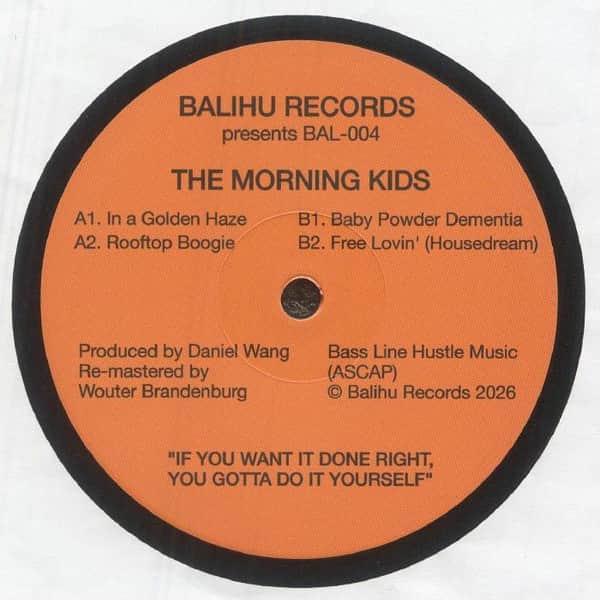 The Morning Kids - In A Golden Haze