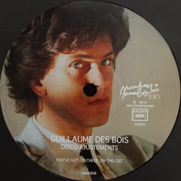 Guillaume Des Bois - Disco Ajustements
