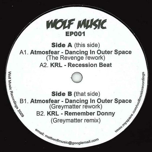 Atmosfear / KRL - Dancing In Outer Space (The Revenge & Greymatter Reworks)