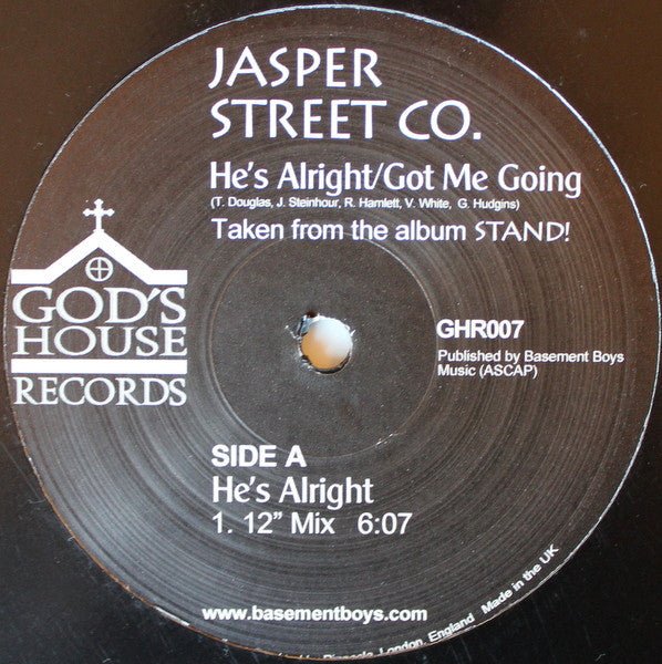 Jasper Street Co. - He's Alright / Got Me Going