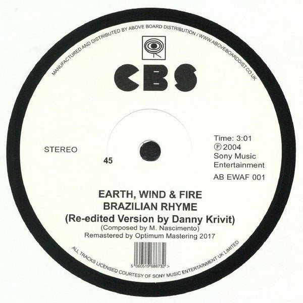 Earth, Wind & Fire - Brazilian Rhyme / Runnin'