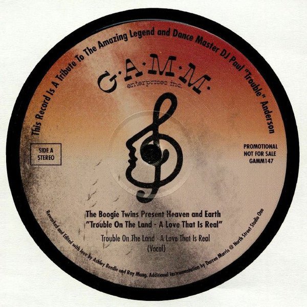 The Boogie Twins Present Heaven And Earth - Trouble On The Land - A Love That Is Real