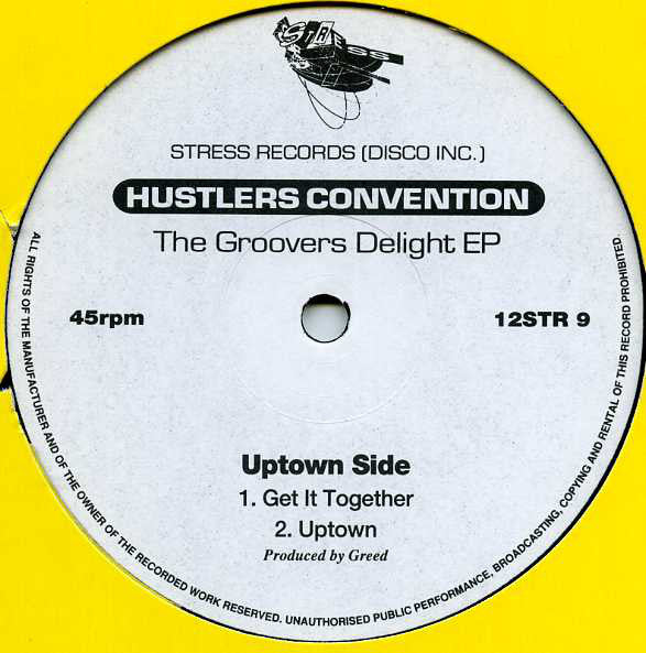 Hustlers Convention - The Groovers Delight EP