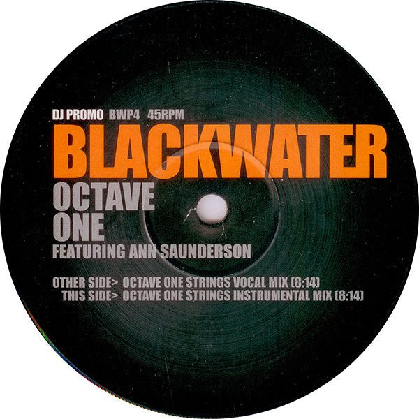 Octave One Featuring Ann Saunderson - Blackwater