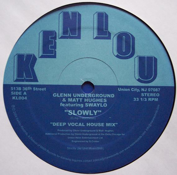 Glenn Underground & Matt Hughes Featuring Swaylo - Slowly