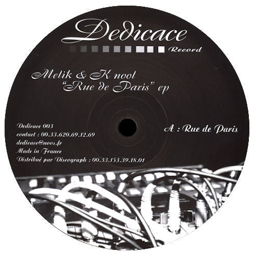 Melik & K Nool - Rue De Paris EP
