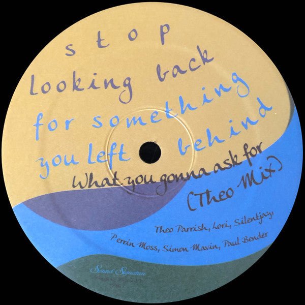 Theo Parrish, Lori - What You Gonna Ask For