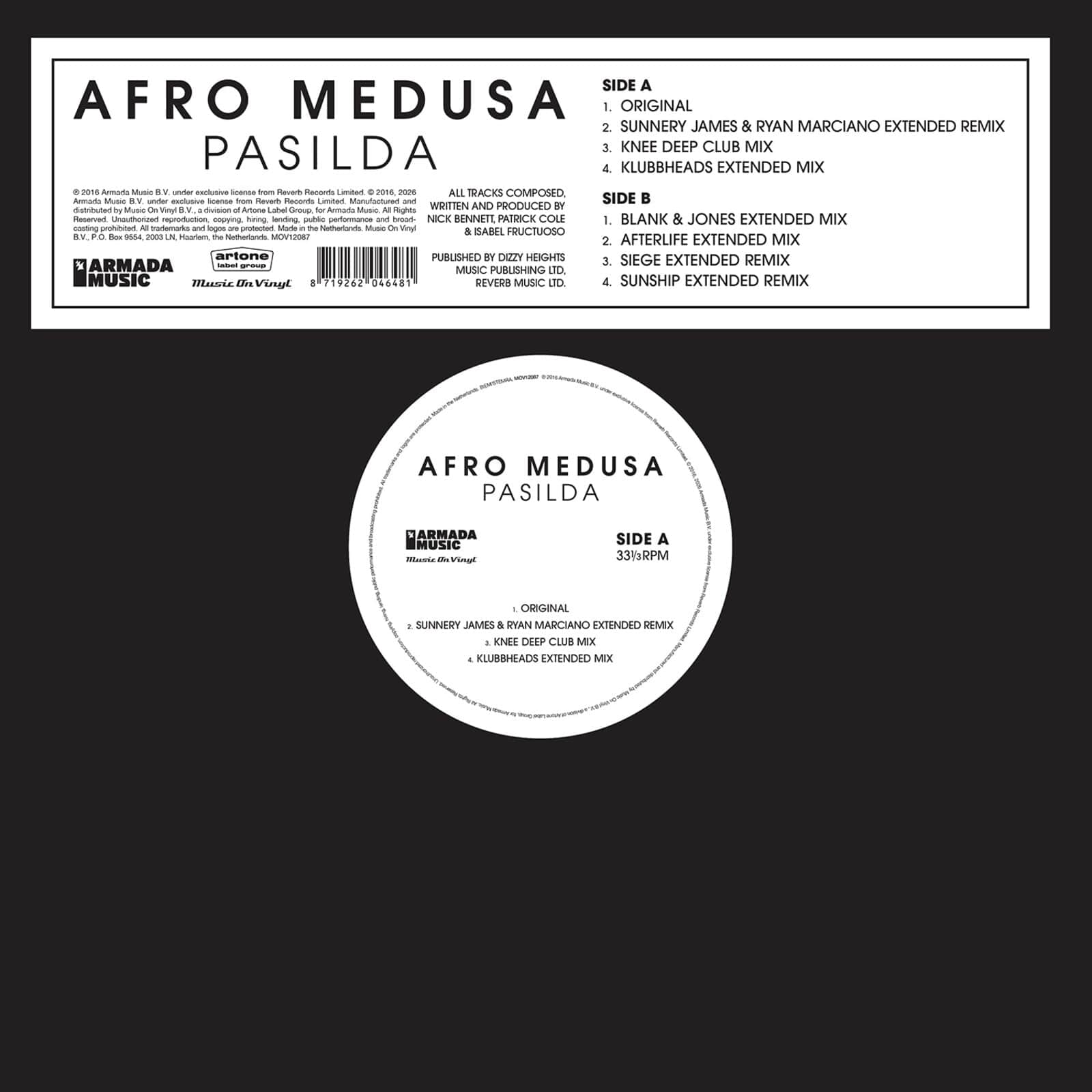 Afro Medusa - Pasilda (Reissue)