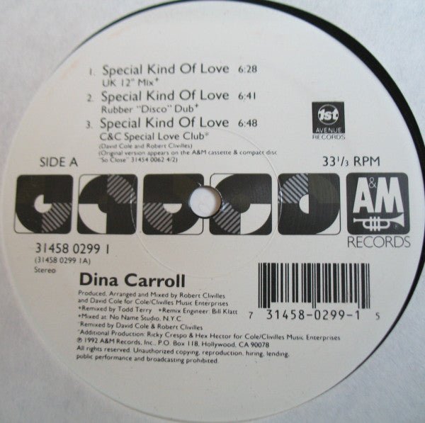 Dina Carroll - Special Kind Of Love
