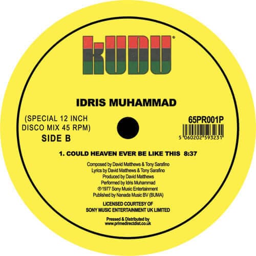 Idris Muhammad - Could Heaven Ever Be Like This