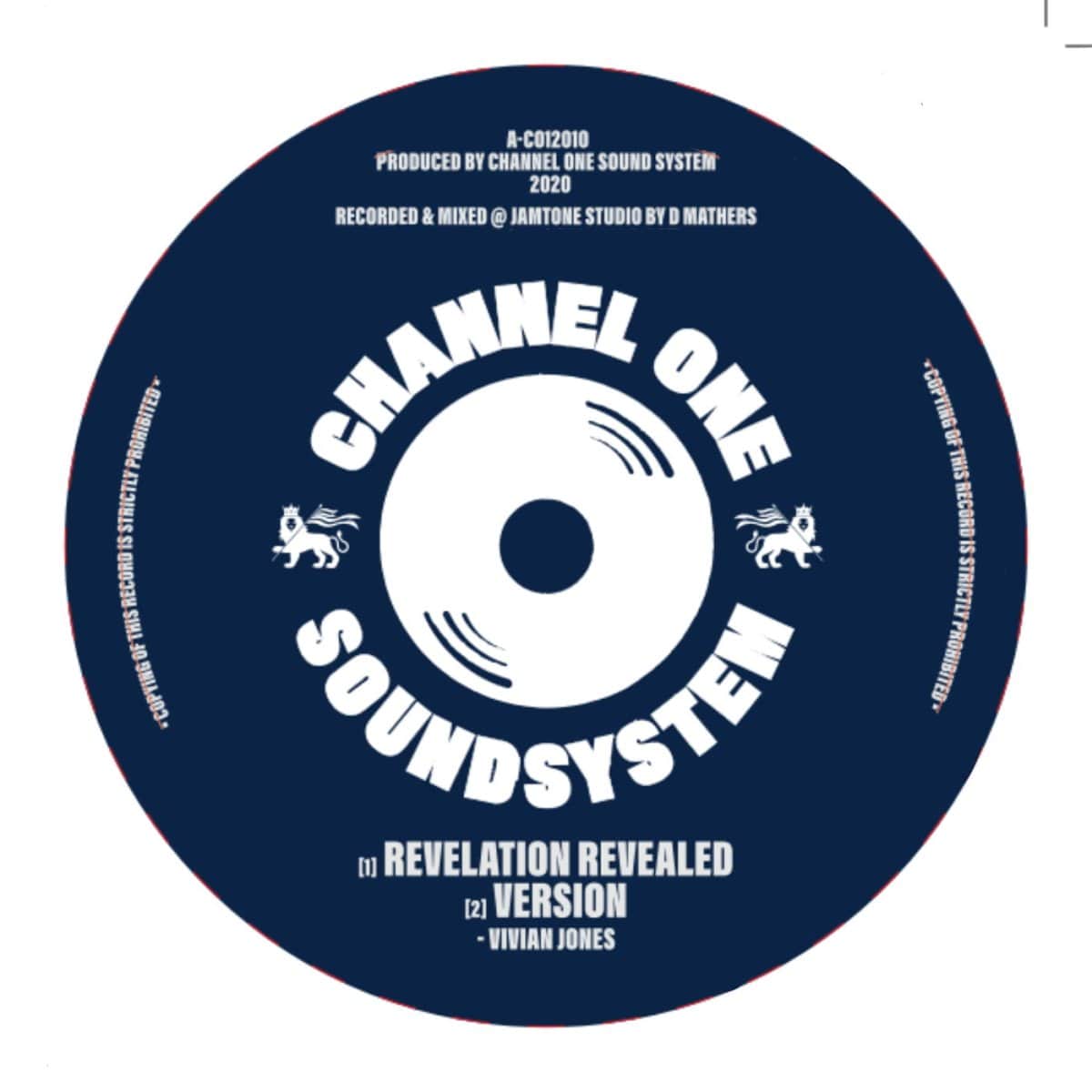 Vivian Jones & Channel One - Revelation Revealed EP