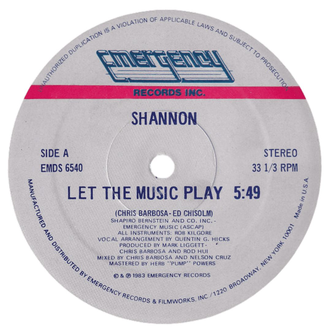 Shannon - Let The Music Play