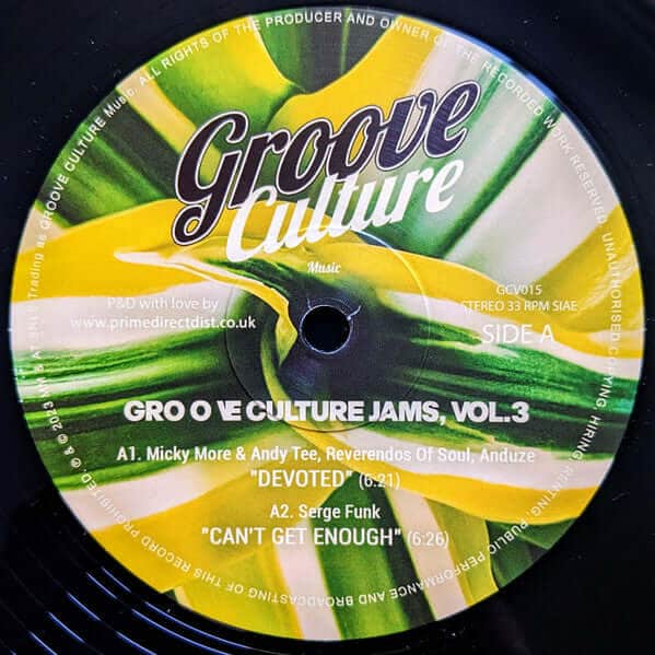 Various - Groove Culture Jams Vol 3