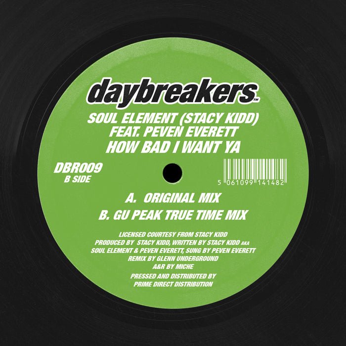 Soul Element Feat. Peven Everett - How Bad I Want Ya