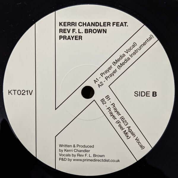Kerri Chandler Featuring Rev F. L. Brown - Prayer