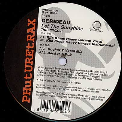 Gerideau - Let The Sunshine (The Remixes)