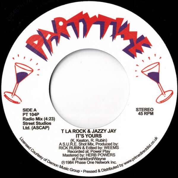 T La Rock & Jazzy Jay - It's Yours
