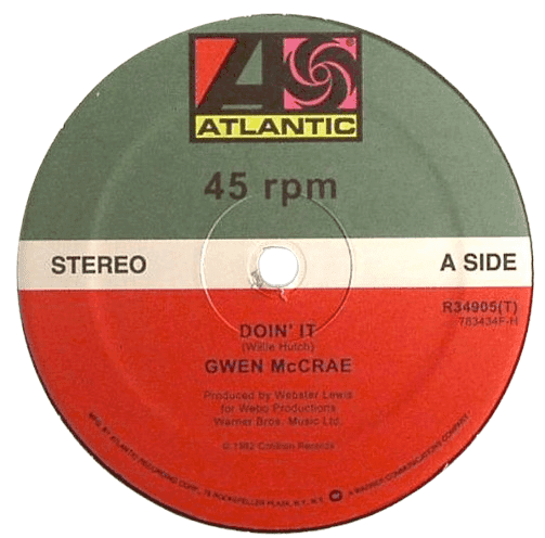 Gwen McCrae - Doin’ It / 90% Of Me Is You