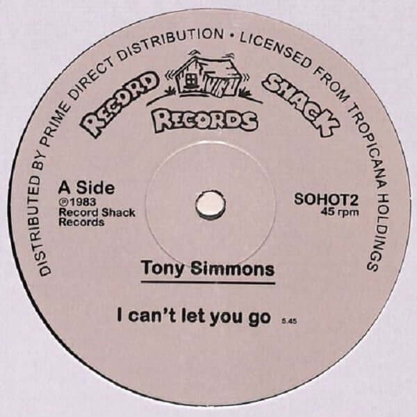 Tony Simmons - I can’t let you go / Galactic Funk