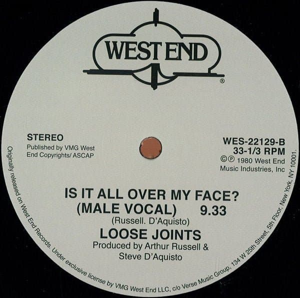 Loose Joints - Is It All Over My Face?